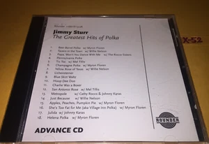 Jimmy Sturr CD Greatest Hits of Polka willie nelson rocco sisters Advance promo - Picture 1 of 2