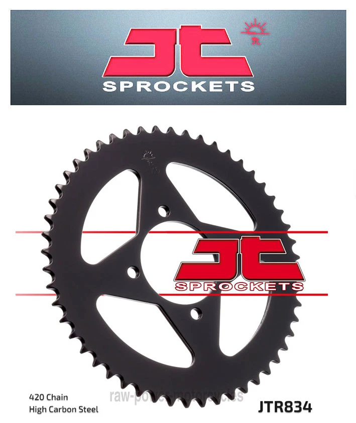 Fits Yamaha PW 80 2006 JT Steel Rear Sprocket (45T) - Imagem 1 de 1