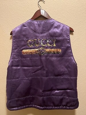 New Gucci GG Logo Zipper Vest Size 48 / US M - Image 1 of 4