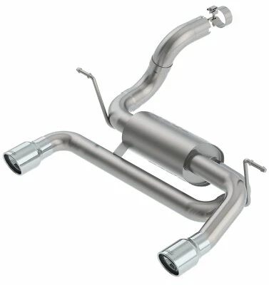 Borla 11963 Axle-Back Exhaust System 2018-2019 Jeep Wrangler JL/ JLU 2.0L 4-Cyli - Image 1 of 4