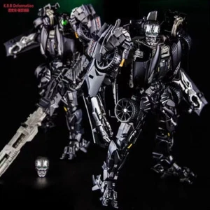 Deformed Transformation Robot Toy 4 Dark Lockdown Robot Car Figures Film Version - Picture 1 of 14