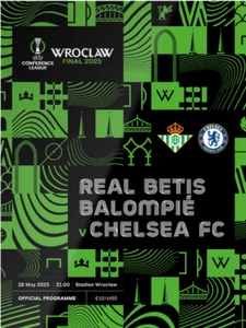 UEFA EUROPA CONFERENCE LEAGUE FINAL 2025 Chelsea v Real Betis ¡¡PREVENTA AHORA!!! - Imagen 1 de 1