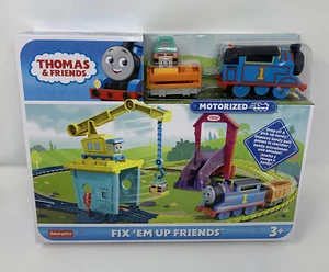 Thomas & Friends Fix 'em Up Friends Train Track Set w/ Motorized Thomas Ages 3+ - Picture 1 of 7