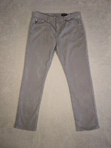 Adriano Goldschmied Pants Mens 32x32 Gray Everett Slim Straight Italy Made - Picture 1 of 10