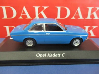 Die cast 1/43 Modellino Auto Opel Kadett C 1974 blue by MaXichamps - Immagine 1 di 4
