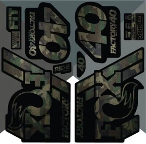 Fox 40 2018 Decals/Stickers - Camo - Licensed By Fox - Picture 1 of 1