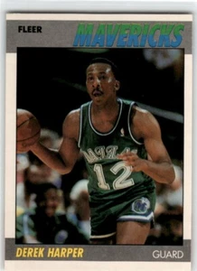 1987 Fleer #48 Derek Harper - Picture 1 of 2