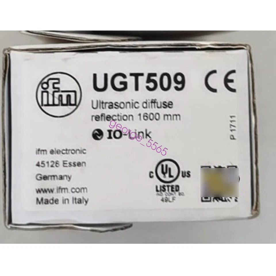 1PS For IFM UGT509 Ultrasonic Sensor New fedex or DHL - Image 1 of 1