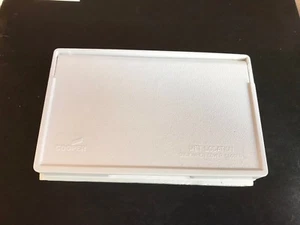 COOPER WIRING DEVICES S3966W  Weatherproof Horiz Recp Cover White LOT OF 3!!! - Picture 1 of 3