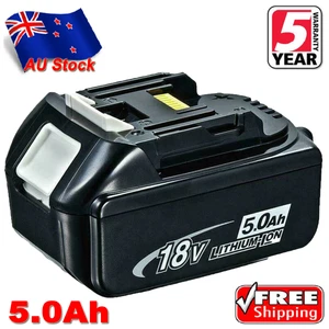 18V 18 Volt 5.0Ah Battery for Makita LXT BL1815 BL1830 BL1850 BL1860 LITHIUM ION - Picture 1 of 11