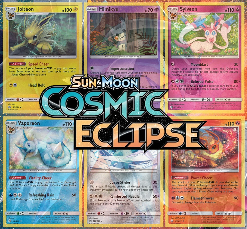 Pokemon TCG SM Cosmic Eclipse | Choose Your Card | Reverse Holo/Holo/C/UC - Image 1 of 1