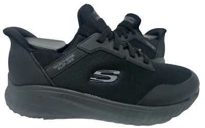 Skechers Women's Slip-Ins Work Squad Chaos SR Adelo Black Wide Size:8.5 176N - Image 1 of 4