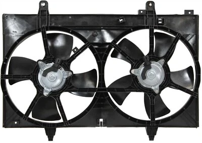 Conjunto de cubierta de ventilador de radiador para Nissan Murano 2003-2007, ventilador doble, con aire Foto 1 de 4
