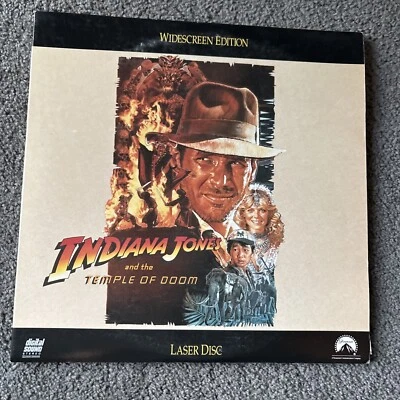 Indiana Jones and the Temple of Doom Laserdisc Widescreen Edition Digital Sound - Image 1 of 3