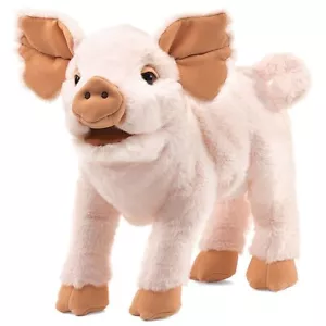 Piglet Hand Puppet, Pink, 1 EA - Picture 1 of 5