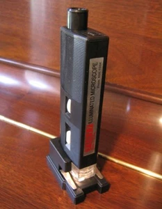 60-100x Illuminated Portable Microscope with Stand - Bild 1 von 2