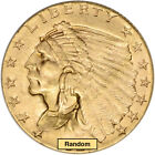 Us Gold $2.50 Indian Head Quarter Eagle - Bu - Random Date