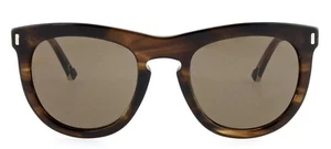 New DOLCE & GABBANA DG4281 2925/73 52mm Striped Brown Sunglasses Italy Unisex - Picture 1 of 7