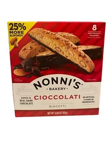Nonni's Bakery Cioccolati Biscotti dipped in Dark Chocolate - Picture 1 of 5