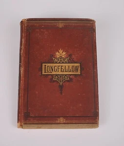 Antique 1876 Complete Poetical Works Of Henry Wadsworth LongFellow - Illustrated - Bild 1 von 10