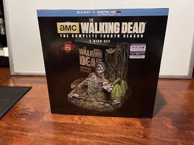 The Walking Dead Season 4 Limited Collector's Edition Blu Ray + Digital - NEW Foto 1 de 4
