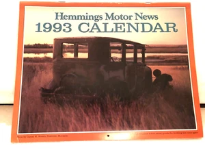 CALENDARIO VEICOLI ABBANDONATI HEMMINGS MOTOR NEWS 1993 - Foto 1 di 3