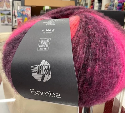 Lana Grossa Bomba , Schurwolle(Merino)/Polyamid,  100g ca. 290m - Bild 1 von 4