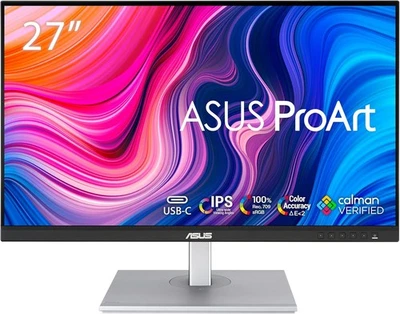 ASUS ProArt Display PA278CV Professional Monitor 27" Ergonomic Stand - Image 1 of 4