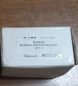 Fenner Drives B-LOC 2-3/16 Keyless Bushing TB06081A-203 NIB - Picture 1 of 5