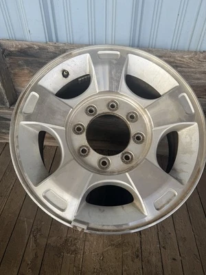 FORD F250 F350 SUPER DUTY 18" MACHINED ALUMINUM WHEEL RIM FACTORY 8x170 Srw - Image 1 of 4