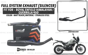 For Royal Enfield New "Himalayan & Guerrilla 450 Stallion Full System Exhaust" - Bild 1 von 15