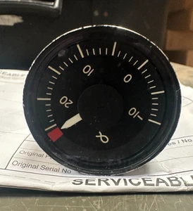 Tucano Aircraft Gauge A.O.A Indicator. P/N: 214-1-21. Ex MOD - Picture 1 of 4