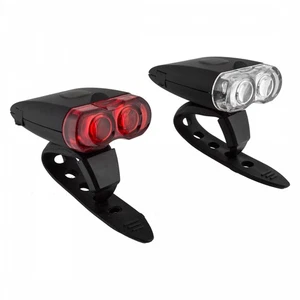 SUNLITE HL-L205/TL-L205 Front + Rear Bicycle Safety Light Set - Picture 1 of 1