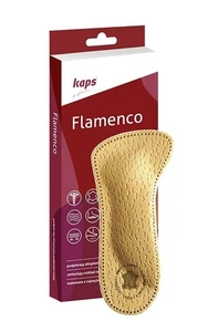 Plantillas ortopédicas para zapatos de cuero 3/4 con soporte longitudinal y transversal para arco - Imagen 1 de 1