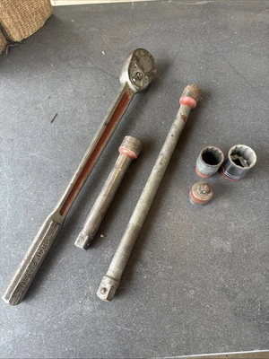 Extensiones de trinquete Craftsman 3/4” Drive 20” 8”-16” extras  Foto 1 de 4