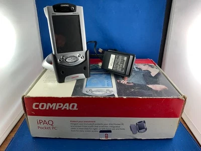 HP Compaq IPAQ Pocket PC | H3970 | Boxed 64MB RAM | Dock / Case / Charger - Image 1 of 4