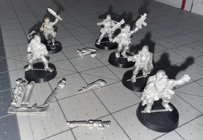 Necromunda Orlock Job 6 Fanatic Miniature Lot 2002 Metal 40k OOP - Image 1 of 4