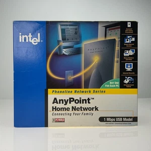 Intel Phoneline Network Series AnyPoint Home Network 1 Mbps USB Model - Picture 1 of 6