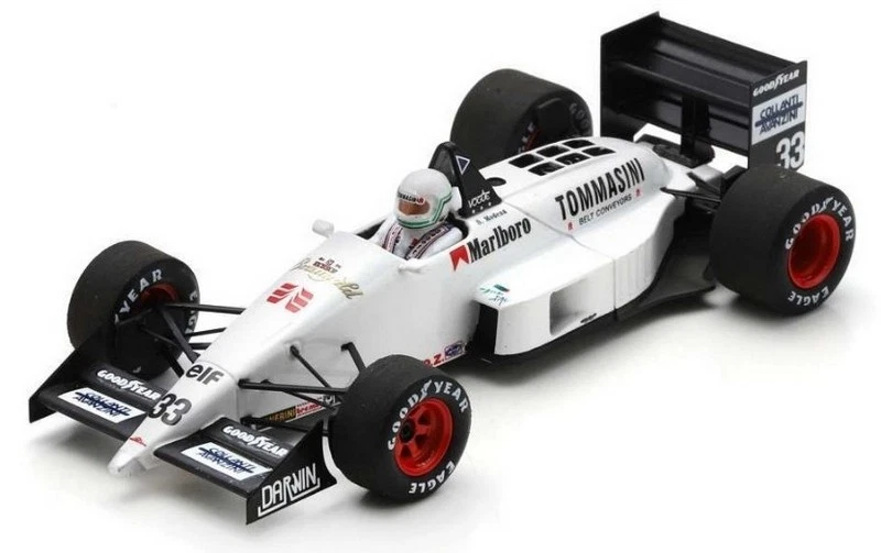 Spark S7208 1/43 Eurobrun ER188 No.33 Francese Gp 1988 Stefano Modena Vettura