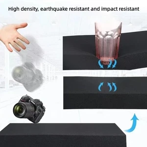 50x30cm High Density Foam Pad Toolbox Shock-Absorbing Sponge Sheet Hard Flight C - Picture 1 of 5