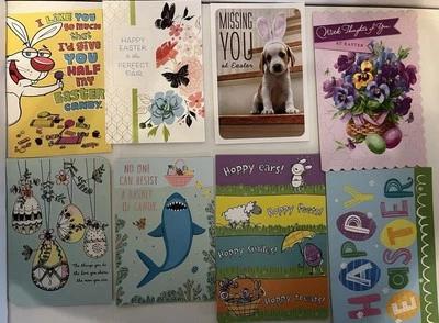 Tarjetas de Pascua Hallmark - Lote de 20 tamaños mixtos - Nuevas con sobres Foto 1 de 3