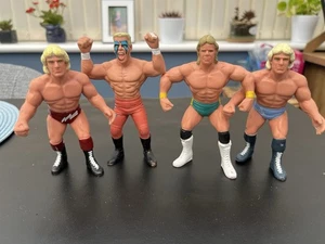 WCW Galoob wrestling Figures 2 different Rick Flair , Sting, Lex Lugar, WWE WWF - Picture 1 of 3