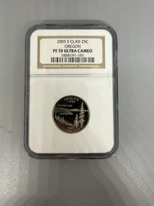 2005-S Oregon Clad Quarter NGC PF 70 Ultra Cameo - Picture 1 of 3