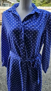 LaChemise Polka Dot Made In U.S.A. Größe 16 Vintage  - Bild 1 von 6