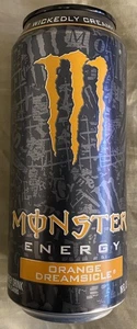 NEW FLAVOUR MONSTER ENERGY WICKEDLY CREAM ORANGE DREAMSICLE FLAVOUR DRINK 1 VOLL - Bild 1 von 3