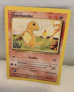 Pokemon Charmander Base Set 2000 Italian 46/102 Great Condition - Picture 1 of 2