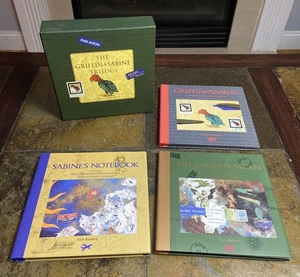 The Griffin & Sabine Trilogy by Nick Bantock Notebook Golden Mean Box Set - Bild 1 von 4