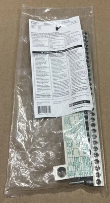 SQ-D Square-D PK27GTA GROUND BAR KIT 225 Amp Max (27 Hole) #14-4 AWG & 2/0 - Image 1 of 4