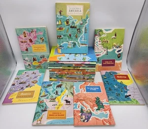 American Geographical Society Around World The Program 1960s Booklet Lot Of 28 B - Picture 1 of 17