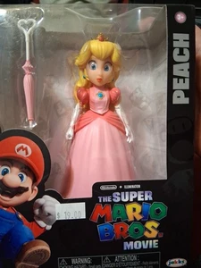 Nintendo: The Super Mario Bros Movie: 2023 Princess Peach 5" Figura con paraguas🆕 - Imagen 1 de 3